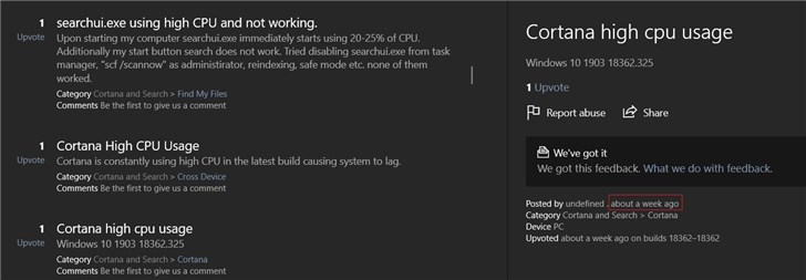 微软推送2019 Win10更新五月版18362.329累积补KB4512941