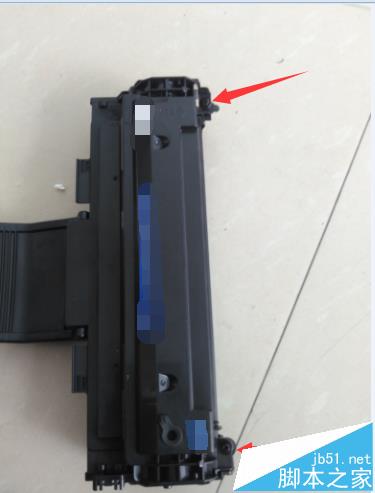 三星4521打印机墨粉用尽怎么硒鼓加墨粉?