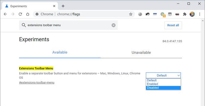 新版Chrome浏览器怎么滚回经典界面? Chrome设置经典界面的方法