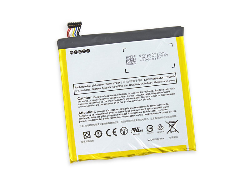 内部品质如何?99美元最棒平板Kindle Fire HD 6完全拆解(图)