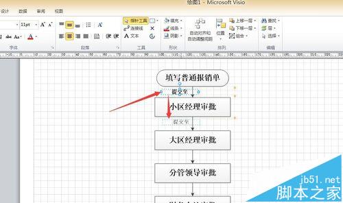 VISIO怎么制作审批流程图?