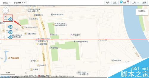 电脑怎么使用高德地图查当地的街景？