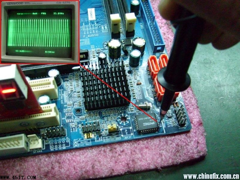 945GL主板时亮时不亮的维修过程