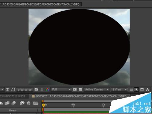 AE怎么使用遮罩和制作暗角修图？