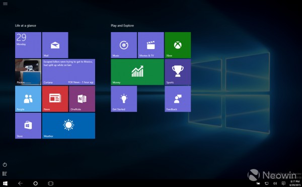 Windows 10 Build 10154上手操作截图欣赏