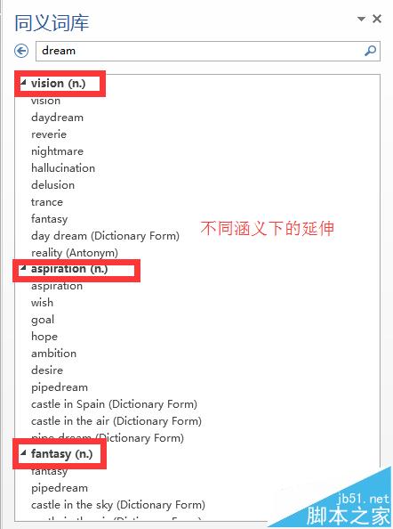 word文档怎么给英文搜索同义词并替换?