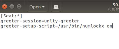 ubuntu17.04怎么设置开机自动启动小键盘?
