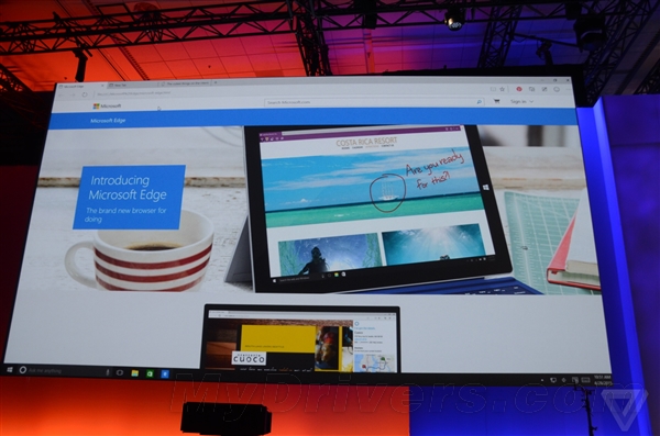 Windows 10全新浏览器终于有名字了:Microsoft Edge