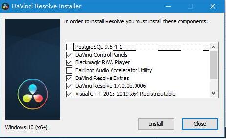 达芬奇调色软件17怎么安装破解？达芬奇17激活图文步骤