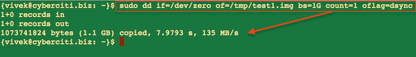 Linux系统中使用dd命令检测硬盘性能的方法