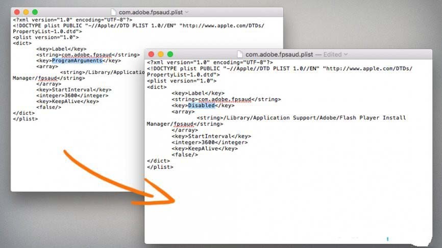 macbook怎么修复Flash Player自动更新守护程序问题?