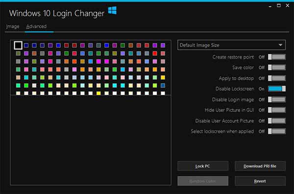 新款Win10登录画面背景修改工具下载