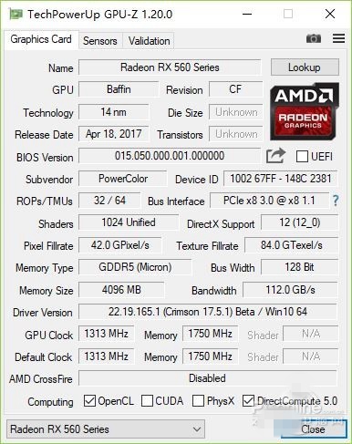 AMD RX560值得买吗？AMD RX560显卡详细首发评测+拆解图