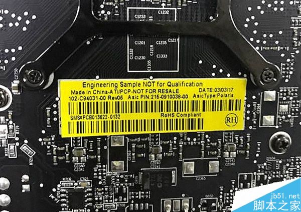 AMD RX 580/570显卡实卡照曝光:均为公版卡