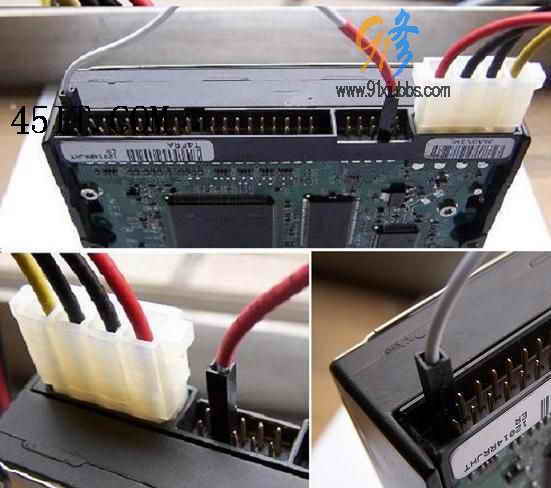 硬盘校准监控灯接线（彩图）