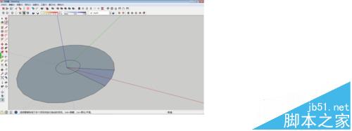 SketchUp2014怎么绘制画旋转楼梯?