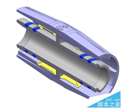 UG 9.0中怎么查看三维图内部?