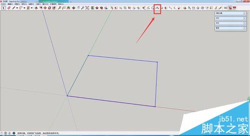SketchUp基地模型怎么检查断线/封面?