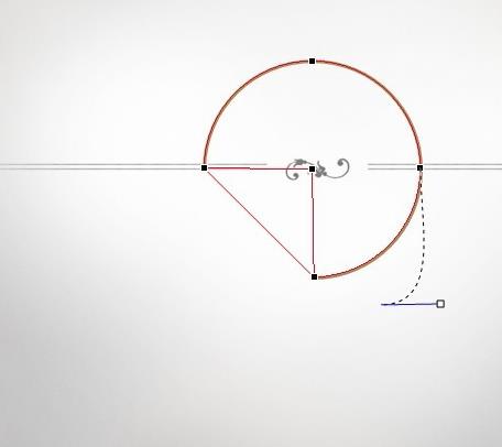 ppt2010中怎么绘制半圆及大半圆?