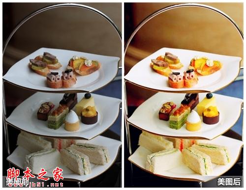 美图秀秀为美食照瞬间鲜亮色彩