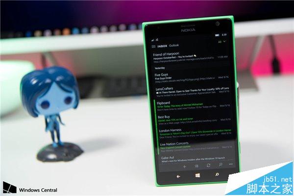 Win10 Mobile/PC版中邮件和日历更新 新增周视图/暗黑主题增强