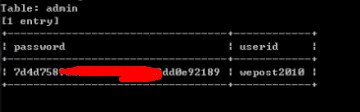 sqlmap 简单mysql注入演示[附截图]