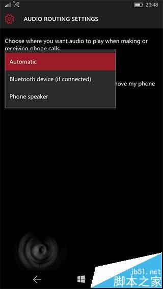 Win10 Mobile红石内最新测版新功能曝光 音频路由让你花式听电话