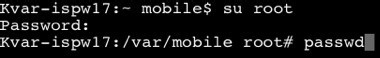 ipad怎么root?iPad更改root密码图文教程