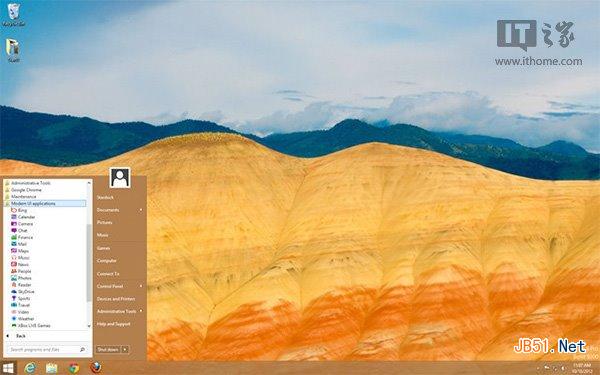 微软会提前发布Win8.1更新 Windows Threshold（即Win8.2或Win9）重新引进开始菜单