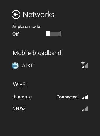如何使用Win8飞行模式轻松关闭所有无线网络