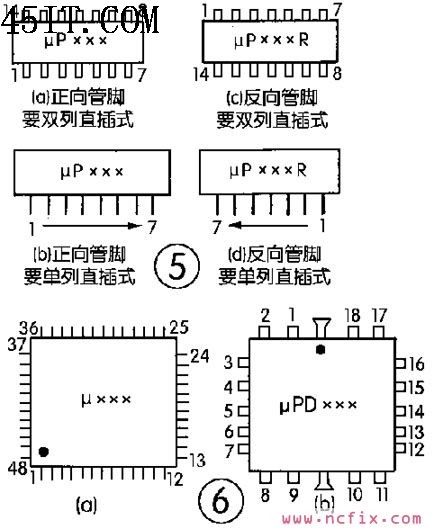 IC管脚顺序识别方法