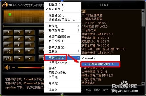 如何更换龙卷风收音机皮肤 龙卷风收音机皮肤下载安装教程