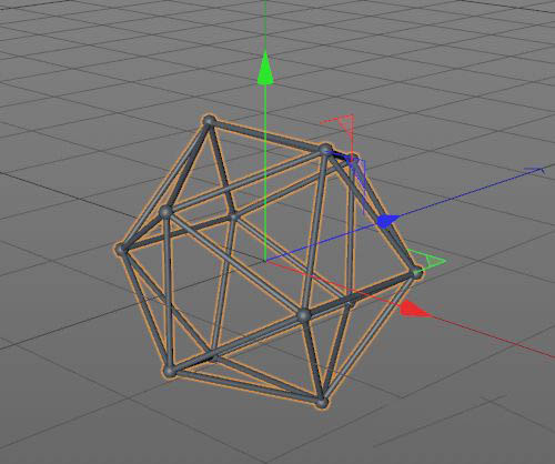 c4d怎么快速复制多个线框? c4d复制线框的技巧