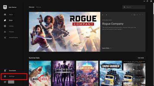 epic平台怎么设置中文 epic中文设置教程