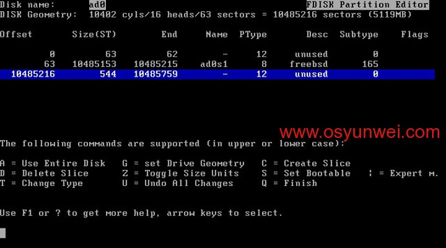 FreeBSD 8.2 安装教程图文详解