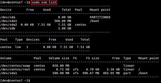 CentOS7上如何借助系统存储管理器管理LVM卷?