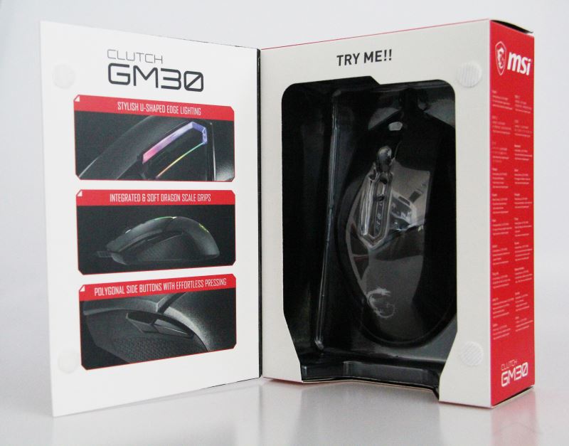 轻便坚固游戏利器 微星CLUTCH GM30鼠标详细图文评测