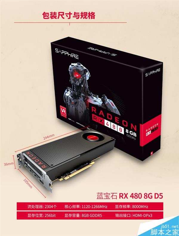 AMD RX 480价格多少钱？RX 480官方性能规格详情