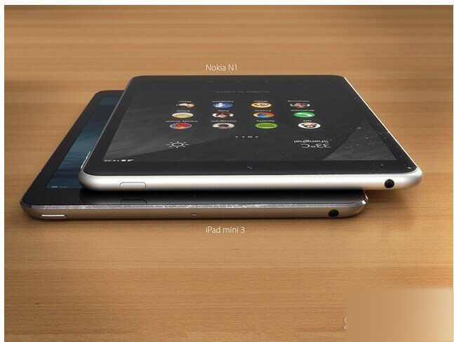 诺基亚N1平板和iPad Mini 3对比哪个更好?选哪款好?