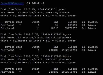 一次因NAS存储故障引起的Linux系统恢复案例