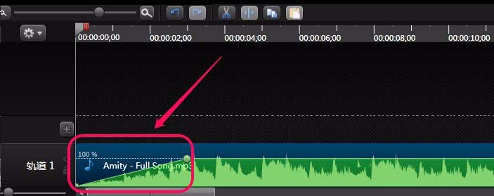 camtasia studio音频怎么添加淡入淡出?