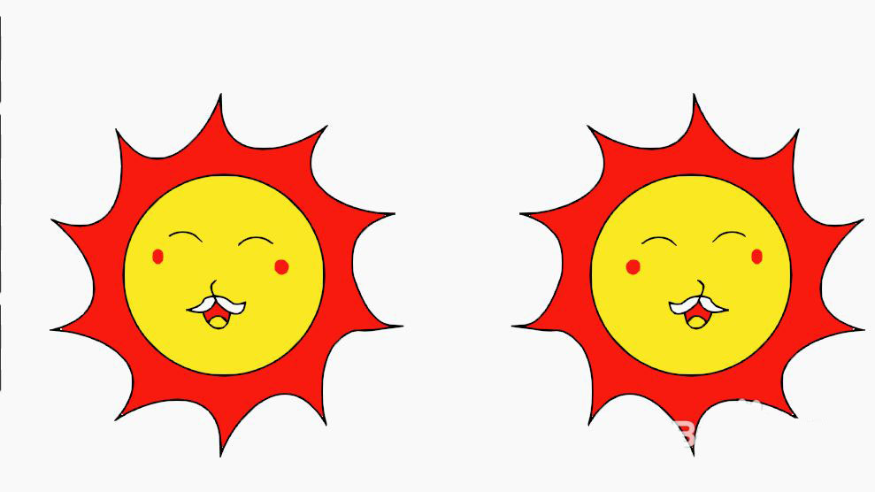 blender2.9怎么画卡通小太阳图形?