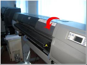 HP5000系列打印机连供墨盒如何排空气?