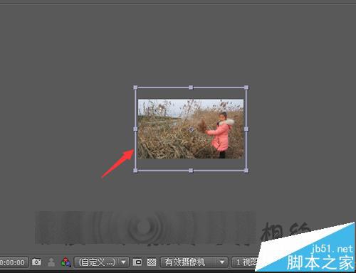 ae中的图片怎么做边角压暗效果?