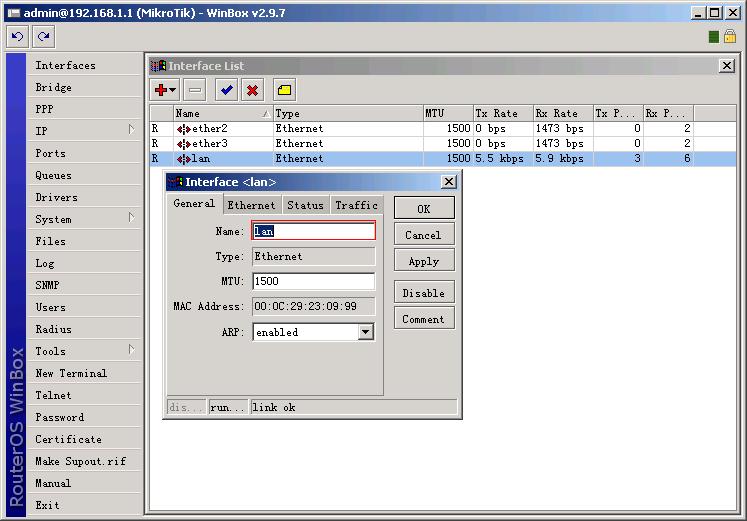 Mikrotik ros 软路由中文版使用图文教程