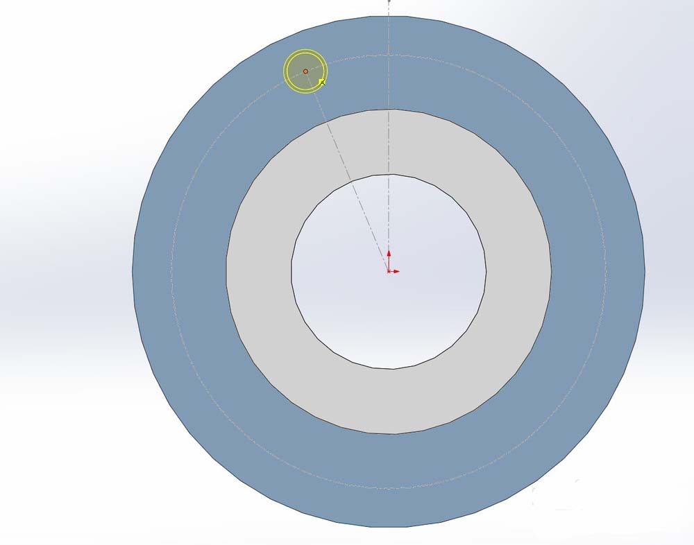 solidworks怎么建模内螺纹孔并阵列?