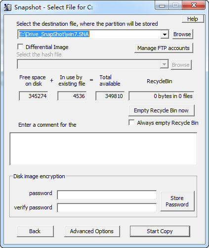 Windows系统热备份软件Drive Snapshot 图文使用教程和下载地址