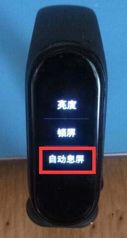 小米手环4怎么息屏? 小米手环4设置息屏时长的技巧