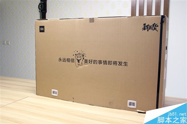 55英寸小米电视3S开箱图赏:9.9mm超薄