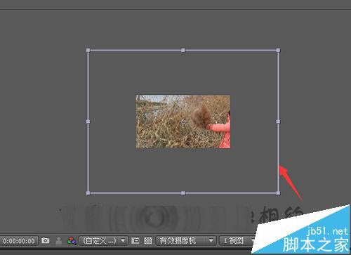 ae中的图片怎么做边角压暗效果?